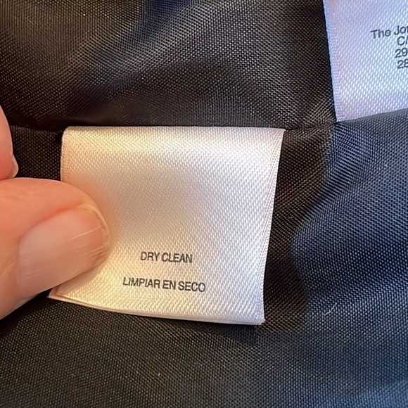 Kaspar Women's Size 4P Jacket Blazer with blue/white/yellow modern design - Picture 5 of 5